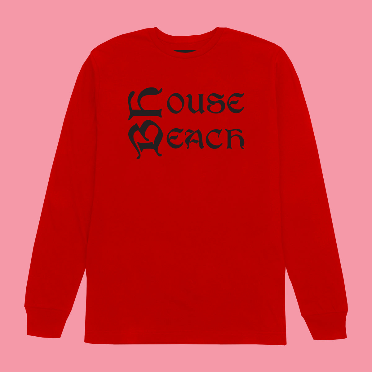 Red House Floral Comfort Colors® Long Sleeve Tee – Stay Home Club