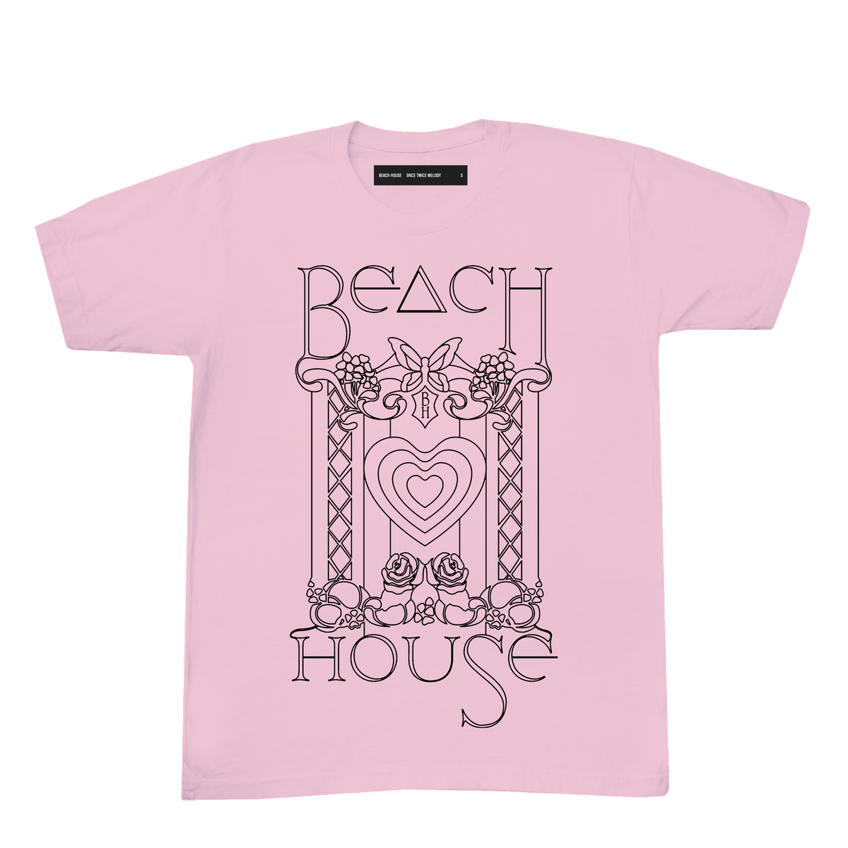 Kid Tropical Flower Short-Sleeve Graphic Tee - Pink