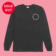 Load image into Gallery viewer, Beach House Black Rose Long Sleeve Tee
