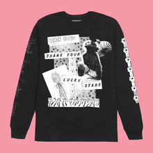 Load image into Gallery viewer, Skater Long Sleeve Black Tee
