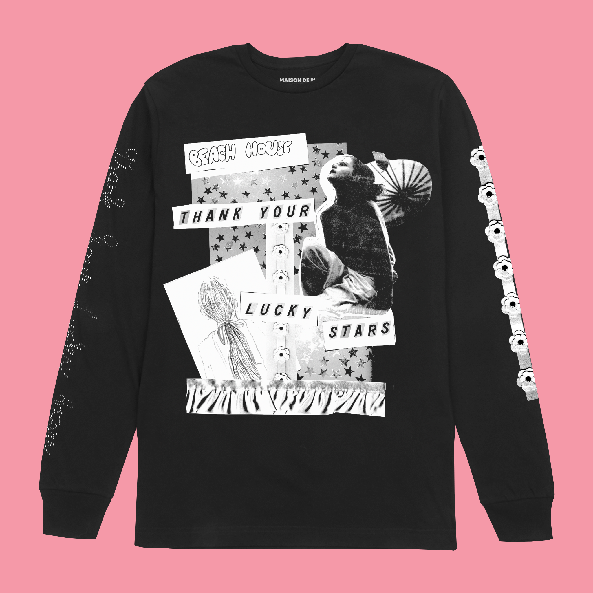 Skater Long Sleeve Black Tee