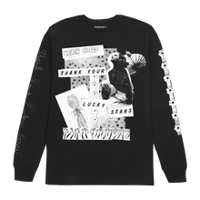 Load image into Gallery viewer, Skater Long Sleeve Black Tee
