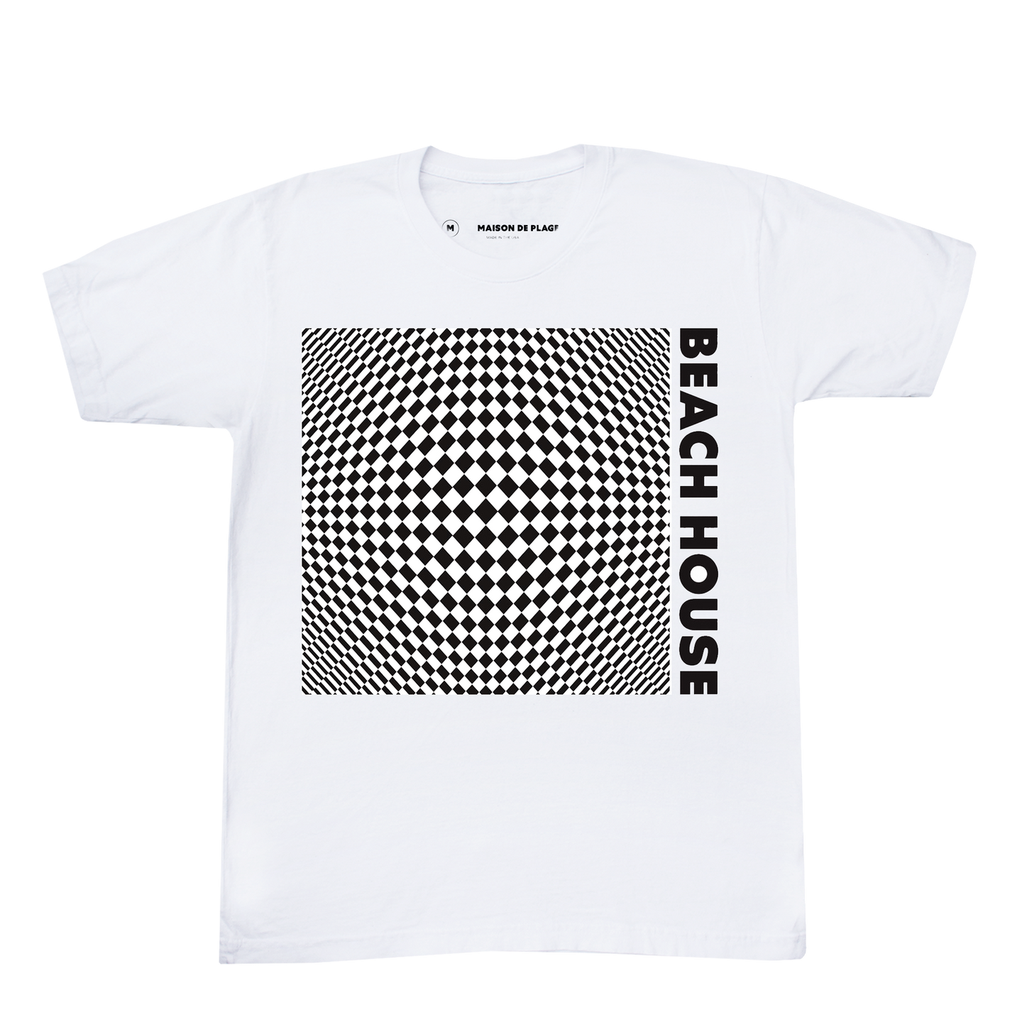 7 Op Art White T-Shirt