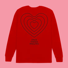 Load image into Gallery viewer, OTM Heart Red Long Sleeve Tee
