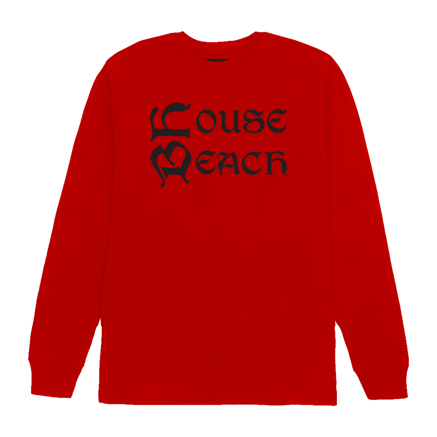 OTM Heart Red Long Sleeve Tee