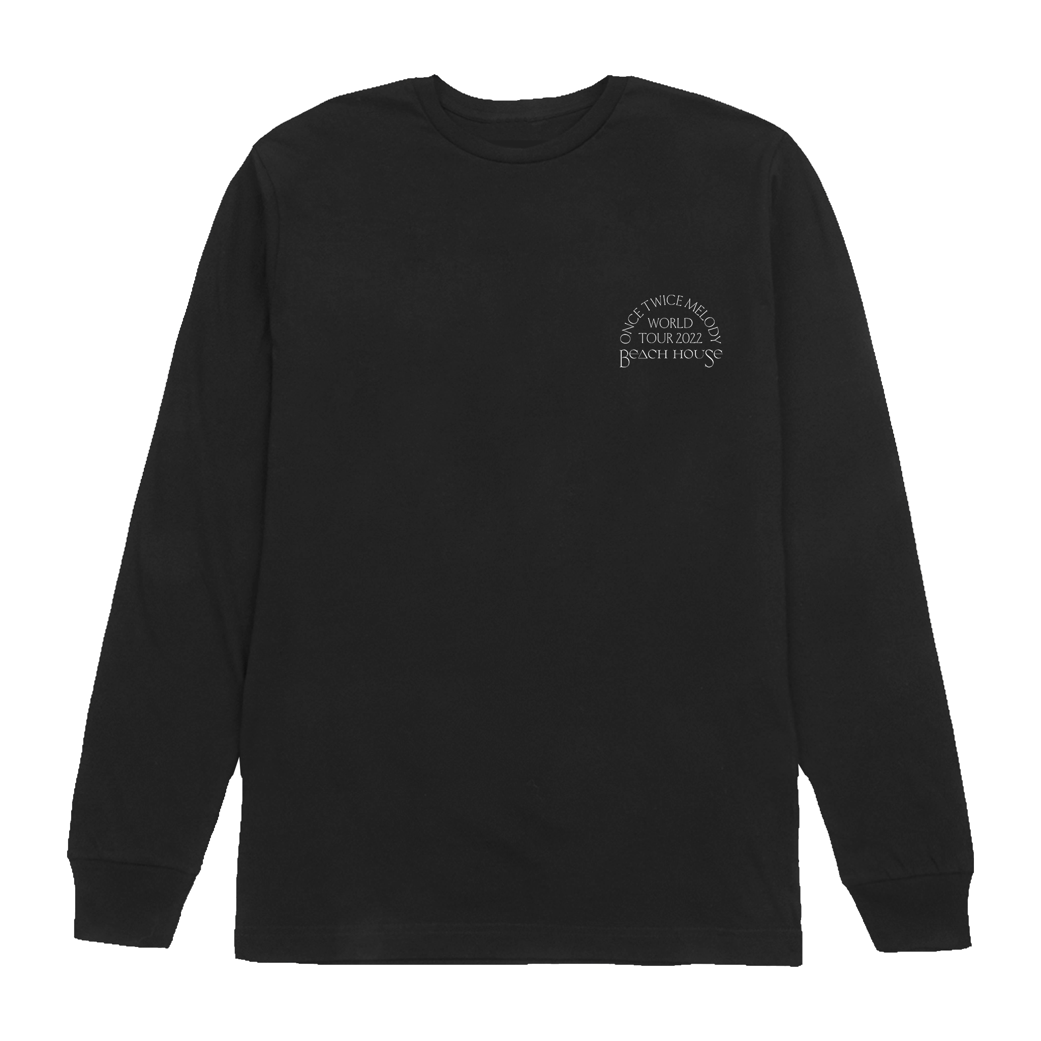 Stained Glass Tour Black Long Sleeve tee – BEACH HOUSE